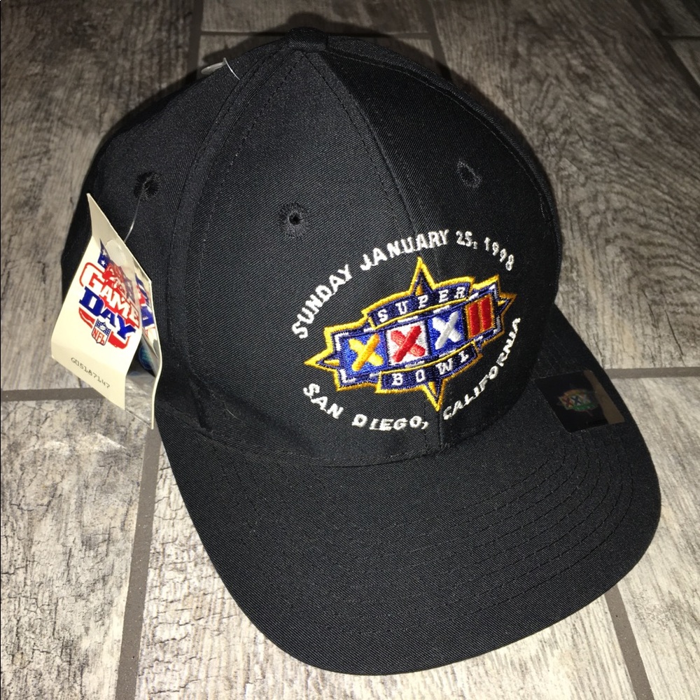 New! Super Bowl 32 SnapBack Hat Denver Broncos